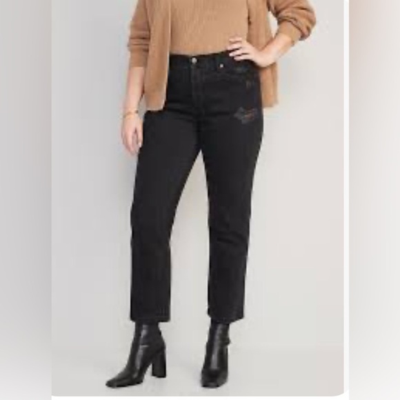 Old Navy HR Slouchy Straight Size 16 New with Tags - Picture 1 of 6